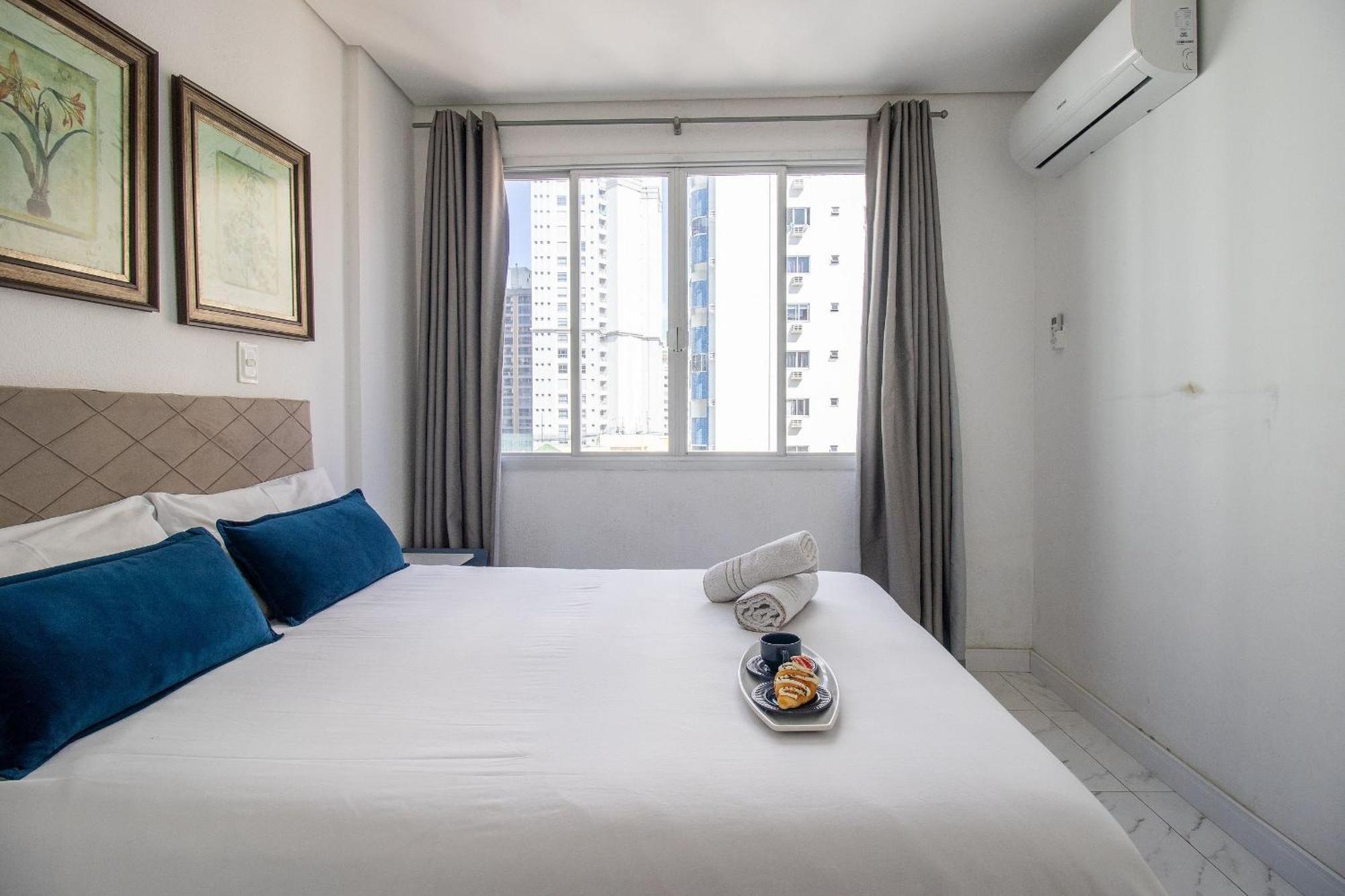 Pos83B - Garagem, Climatizado, Tv Smart, Wi-Fi Apartman Balneário Camboriú Kültér fotó